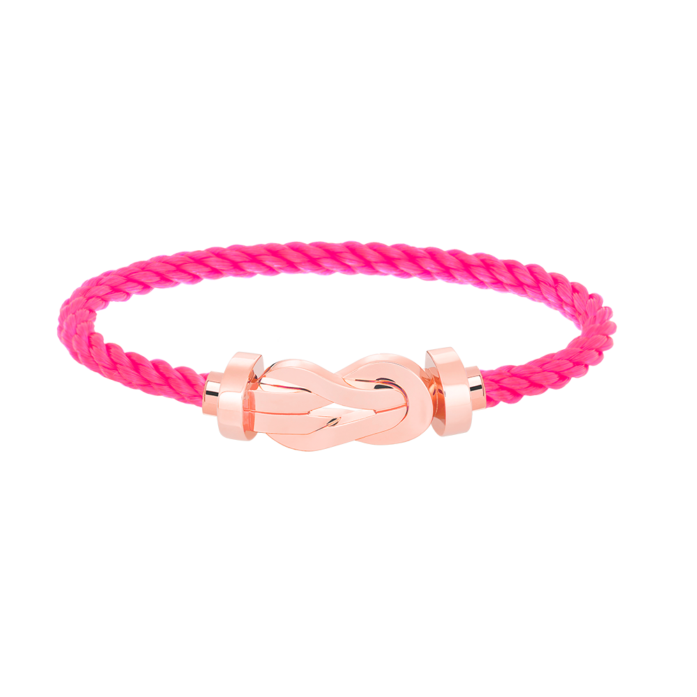 [AURORA]チャンス ラージ 8桁バックル ダイヤモンドなしブレスレット ローズゴールド