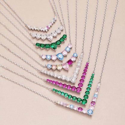 [AURORA]Ornate Round Cut Necklace