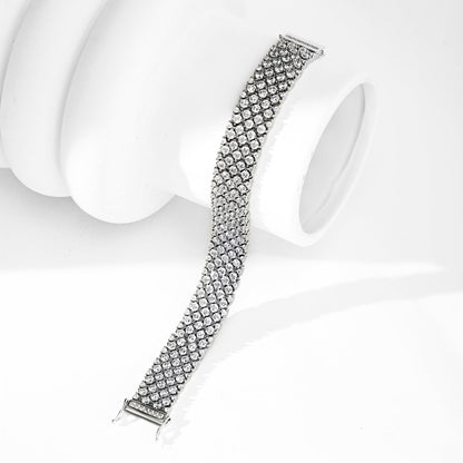 [AURORA]Ornate Elegant Round Cut Party Bracelet