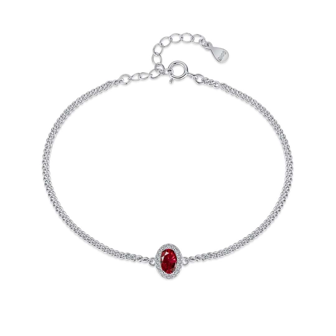 [AURORA]Exquisite Oval Shape Bracelet