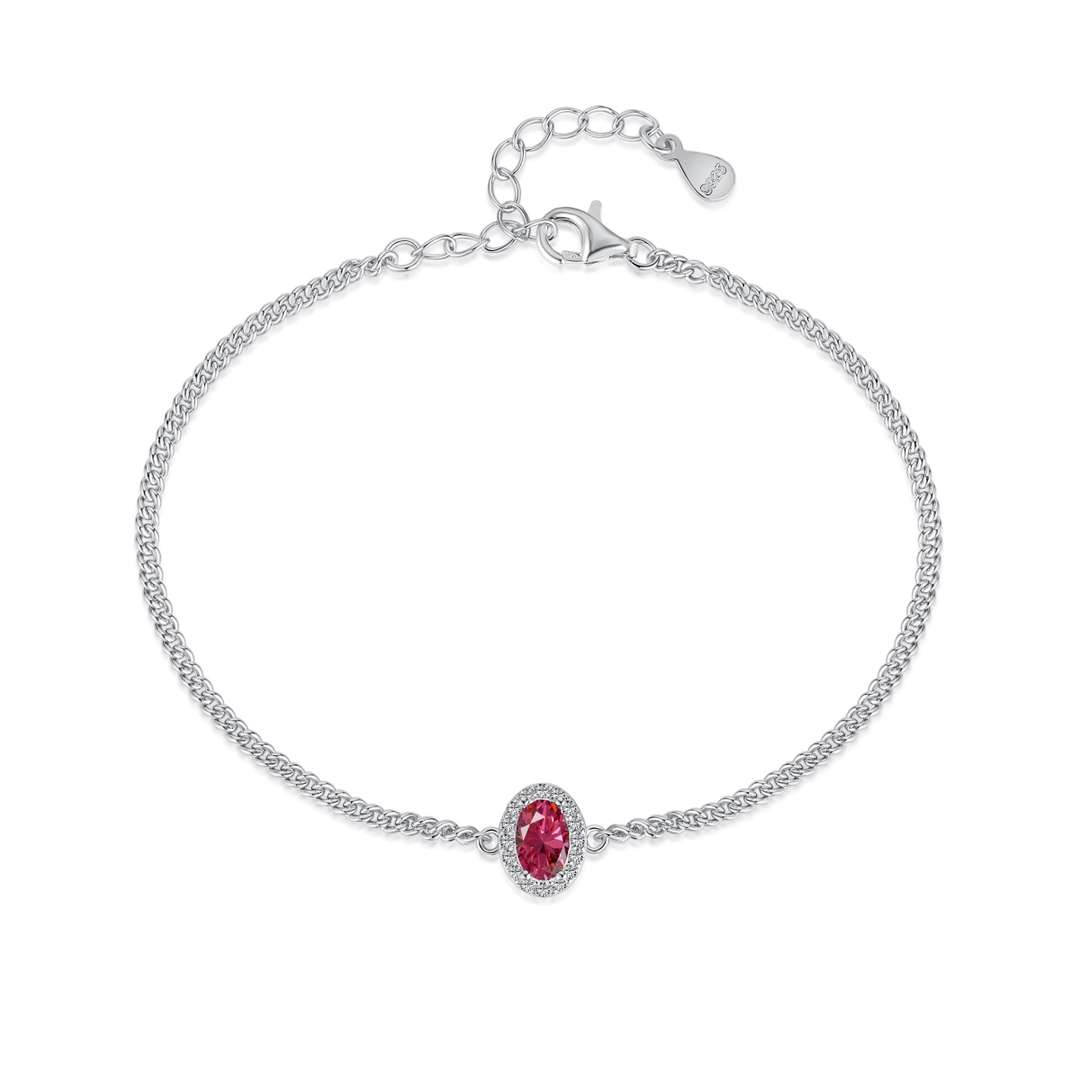 [AURORA]Exquisite Oval Shape Bracelet