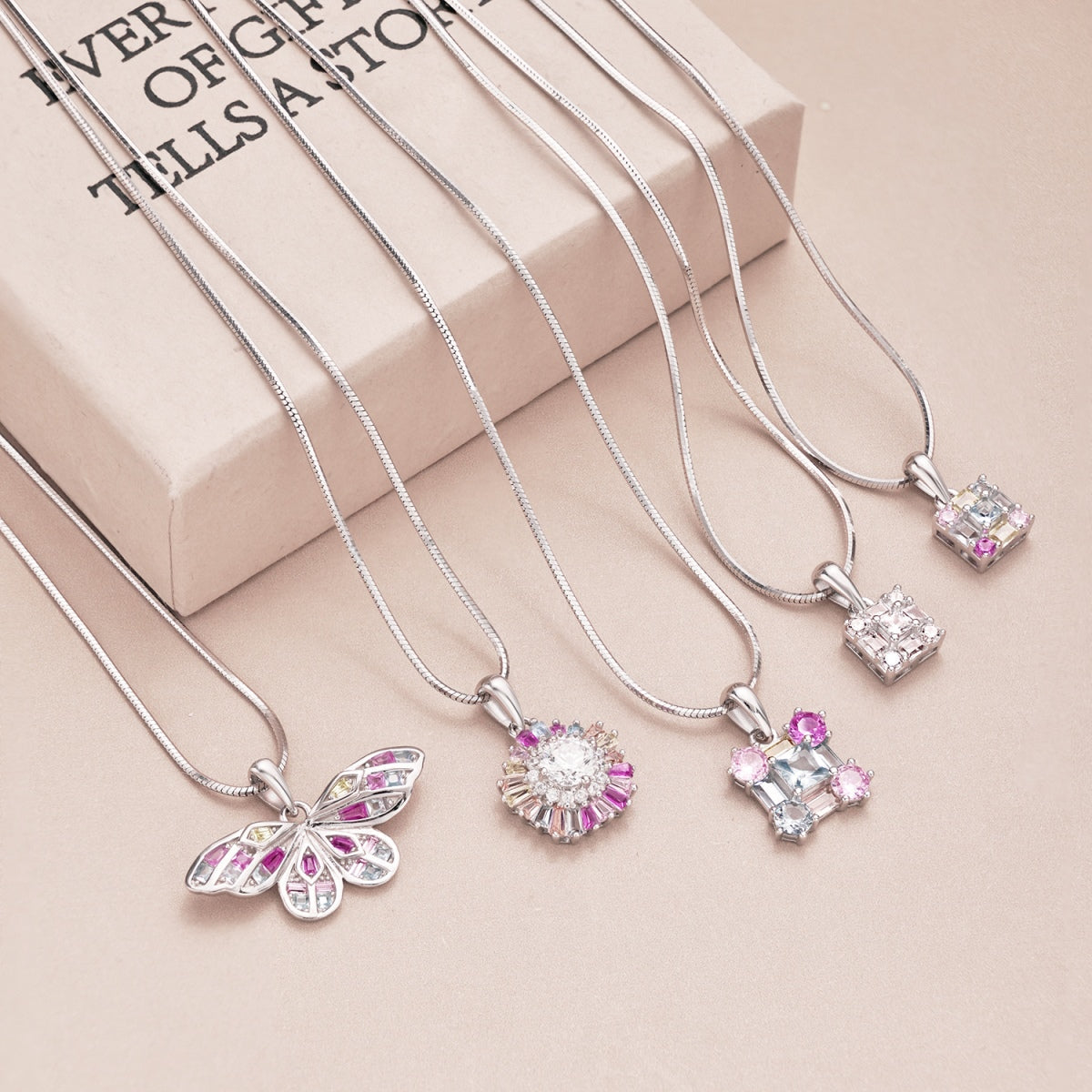 [AURORA]Gorgeous Multi Colorful Necklace