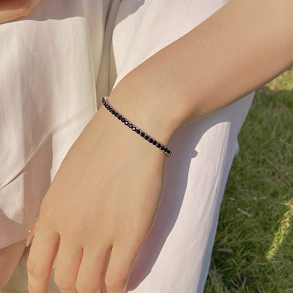 [AURORA]Radiant Colorful Round Cut Party Bracelet