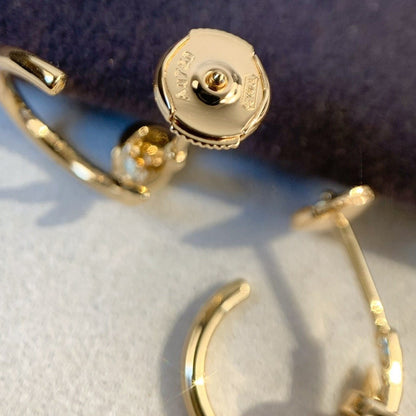 [AURORA]JUSTE OHRRINGE ROTGOLD 