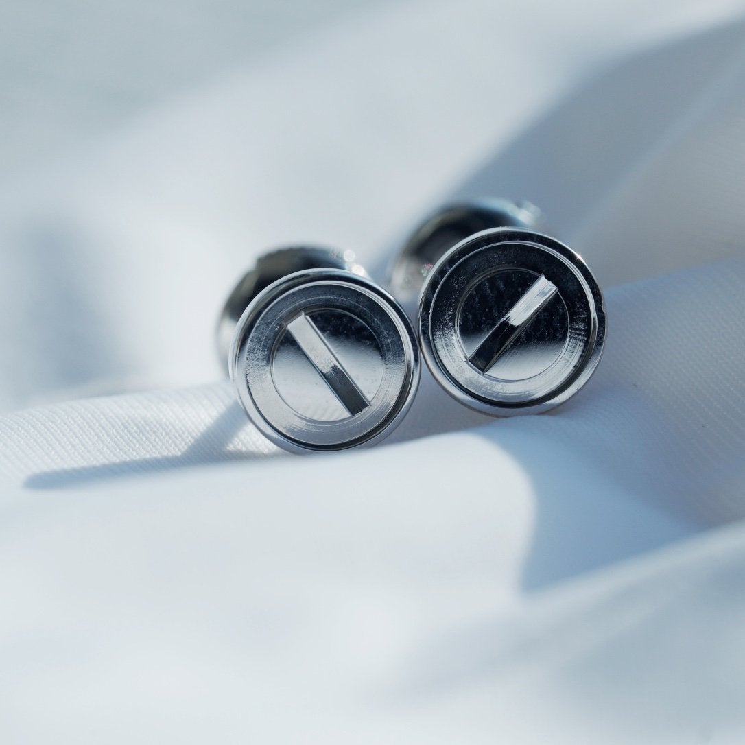 [オーロラ]ラブイヤリング シルバー 10mm