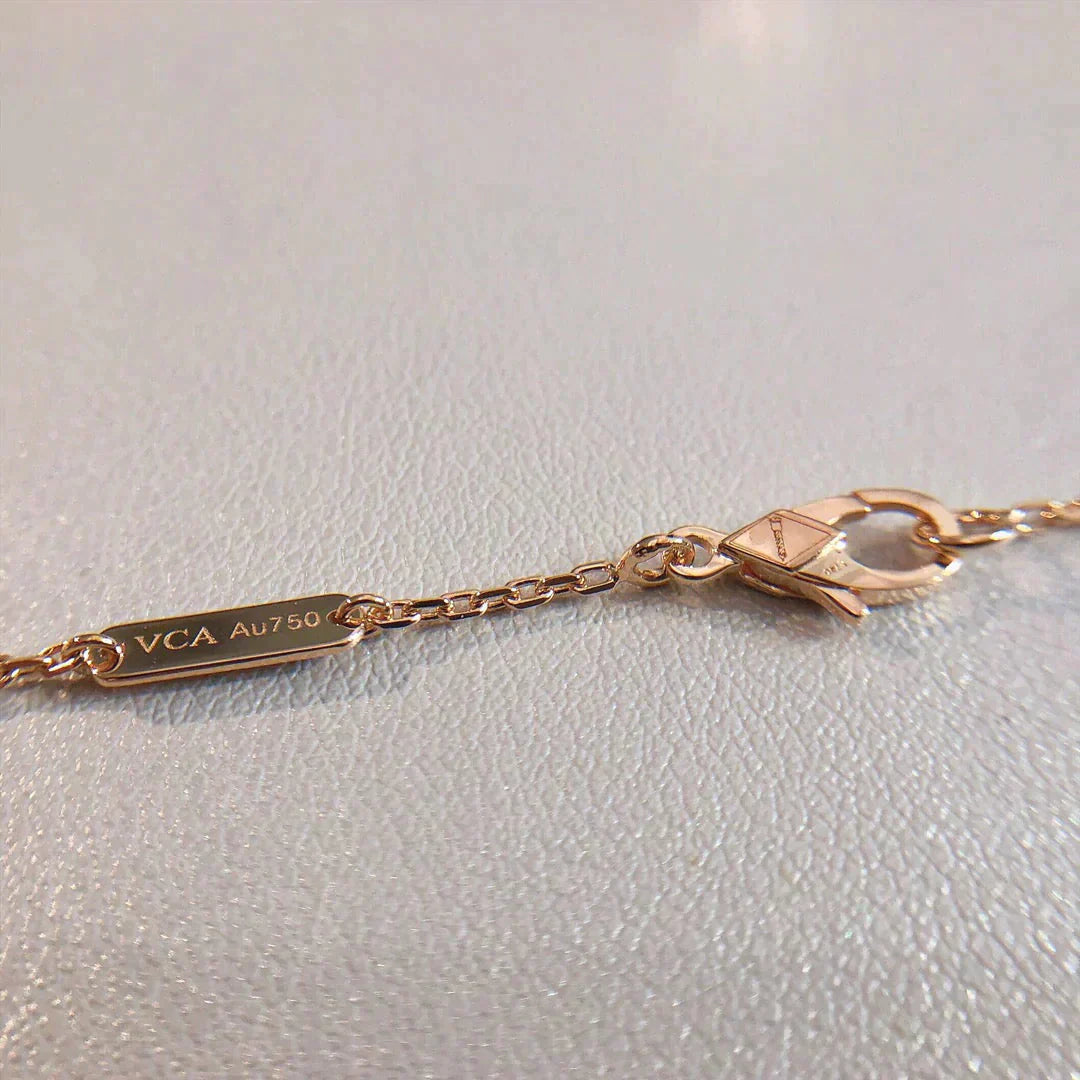 [AURORA]PERLEE PEDANT NECKLACE GOLD / ROSE GOLD