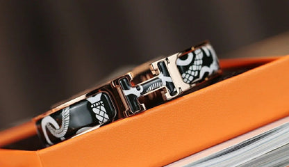 [AURORA]H TARTAN BRACELET 12MM