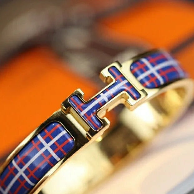 [AURORA]H TARTAN BRACELET 12MM