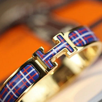 [AURORA]H TARTAN BRACELET 12MM