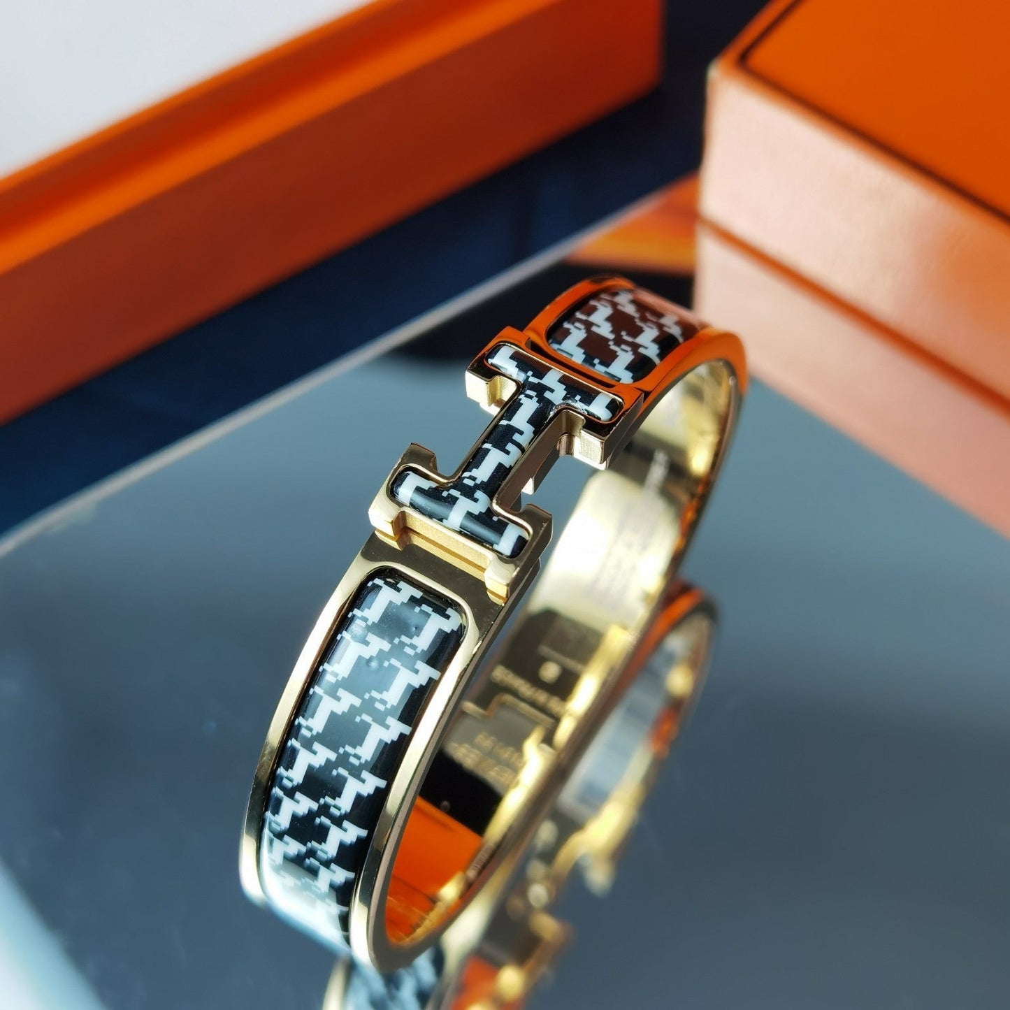 [AURORA]H HORSE BRACELET 12MM