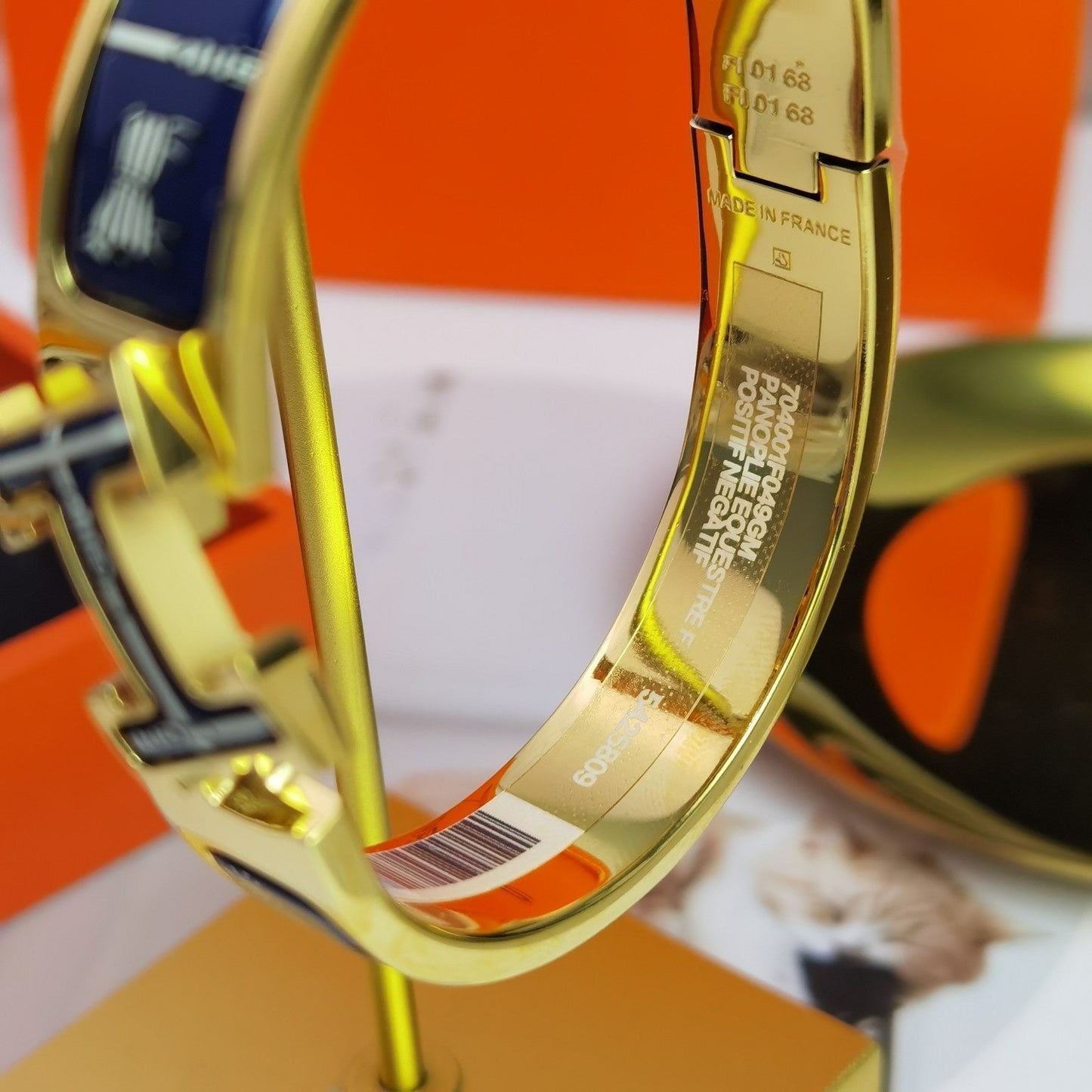 [AURORA]H COUVERTURES DUNKELBLAUES ARMBAND