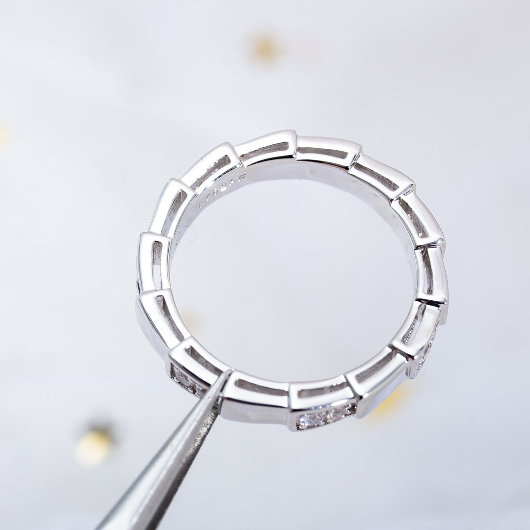 [オーロラ]セルペンティ リング シルバー 3MM