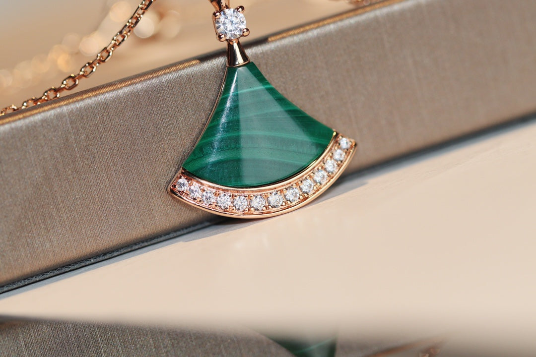 [AURORA]DREAM HALSKETTE MALACHIT DIAMANT