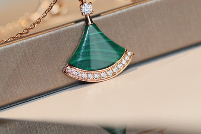 [AURORA]DREAM HALSKETTE MALACHIT DIAMANT