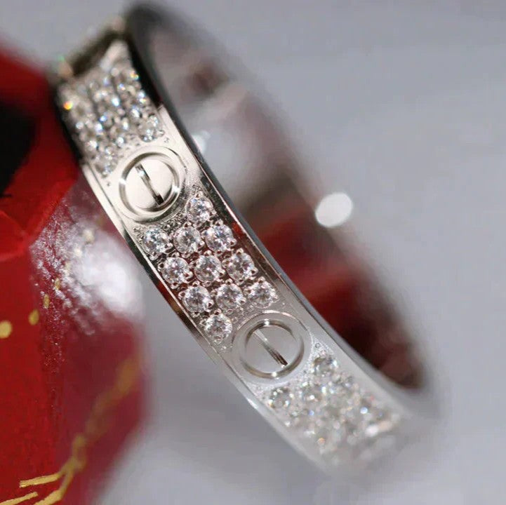 [AURORA]ラブリング 3.6mm ダイヤモンドパヴェ