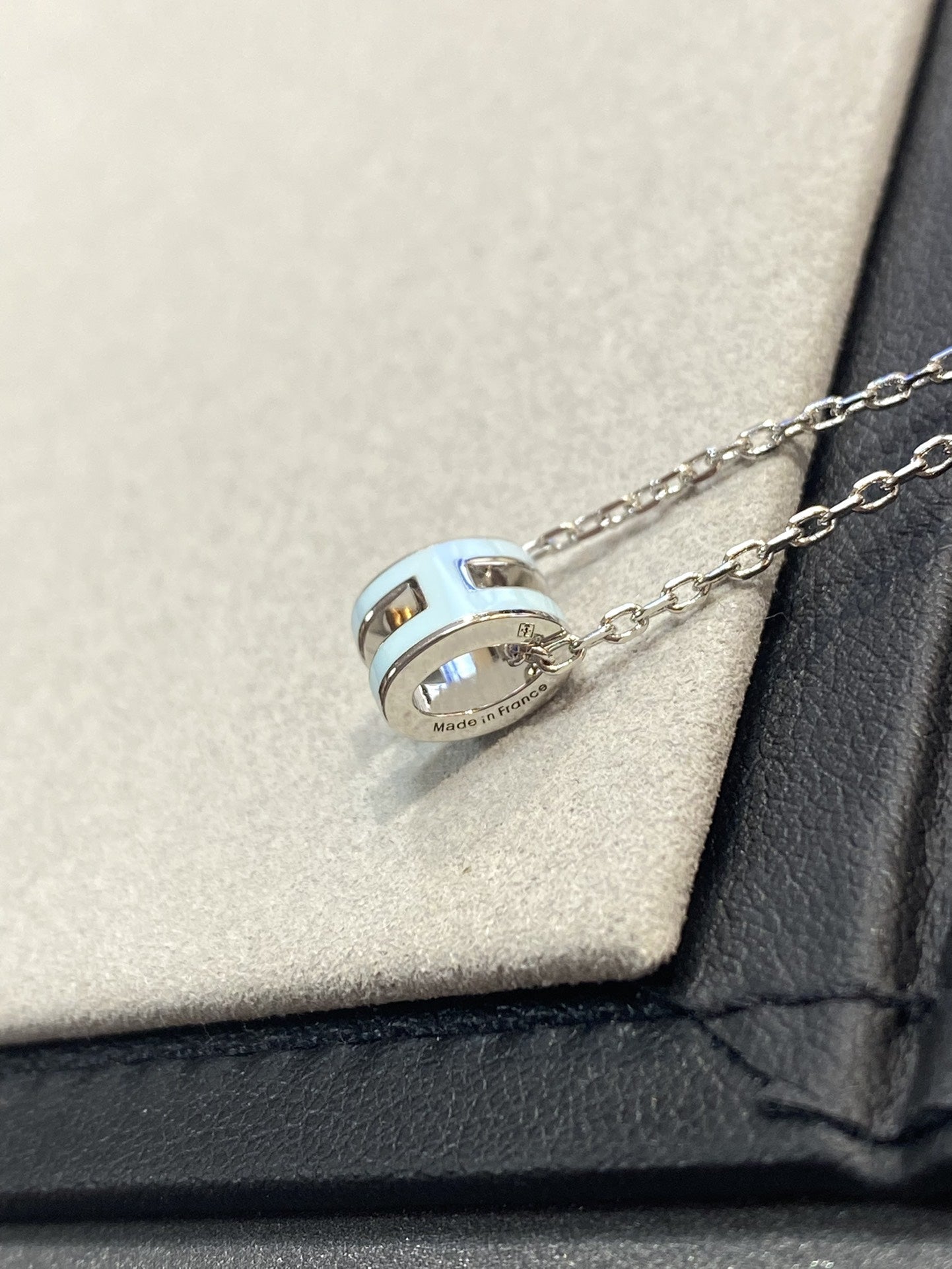 [AURORA]POP H HELLBLAU HALSKETTE