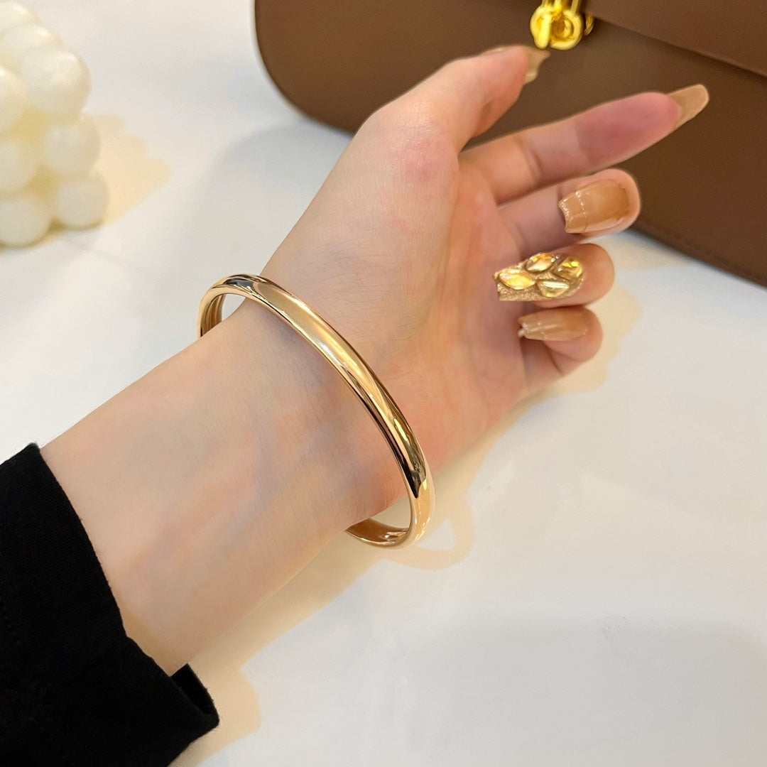 [AURORA]PANTHERE GOLD OPEN BRACELET
