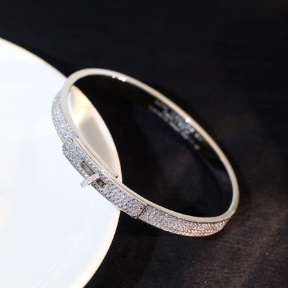 [AURORA]KELLY BRACELET DIAMOND PAVED