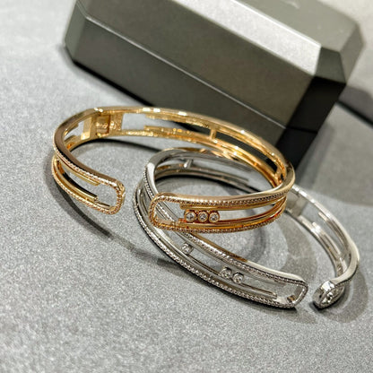 [AURORA]MOVE 10TH PAVED DIAMOND BRACELET