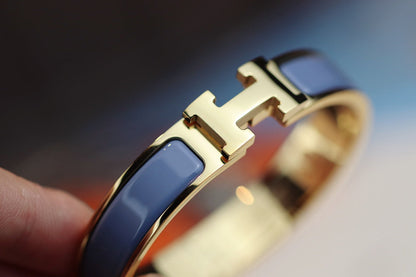 [AURORA]H ARMBAND 12MM BLAU GRAU