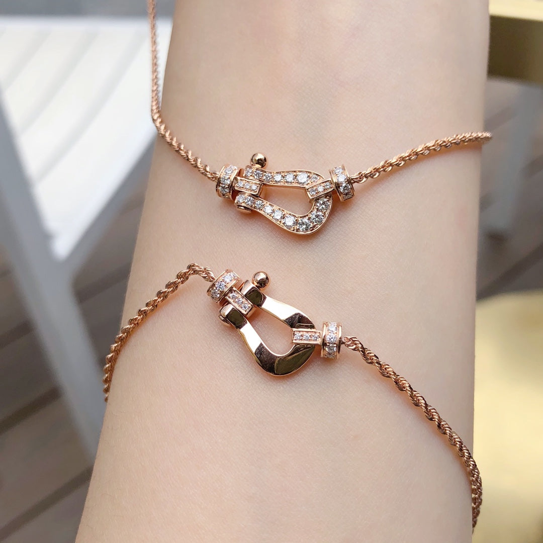 [AURORA]FORCE 10 ROSÉGOLD-DIAMANT-HALSKETTE