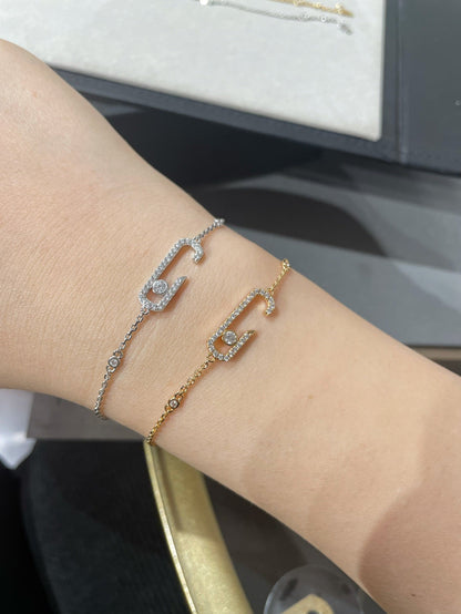 [AURORA]BABY MOVE DIAMOND BRACELET