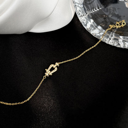 [AURORA]FORCE 10 FULL DIAMOND BUCKLE CHAIN LINK MINI MODEL