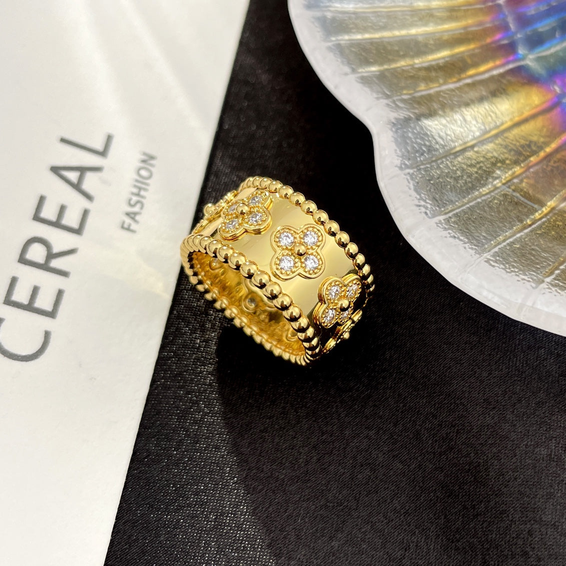 [AURORA]PERLEE DIAMOND LARGE RING