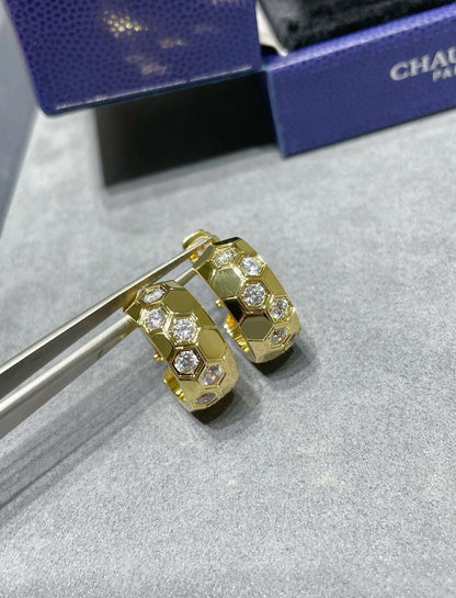 [AURORA] BEE LOVE DIAMANT-CREOLEN 
