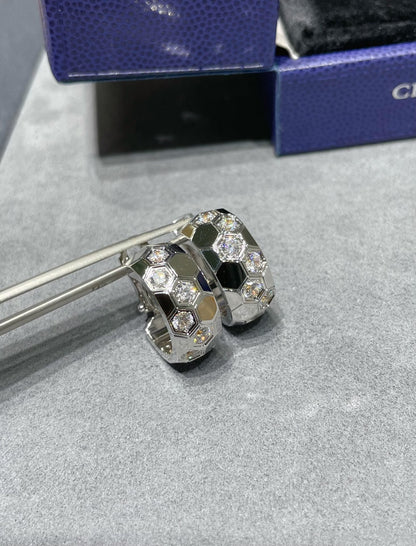 [AURORA] BEE LOVE DIAMANT-CREOLEN 