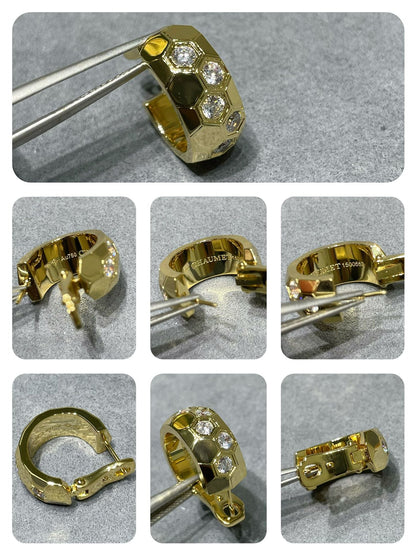 [AURORA] BEE LOVE DIAMANT-CREOLEN 