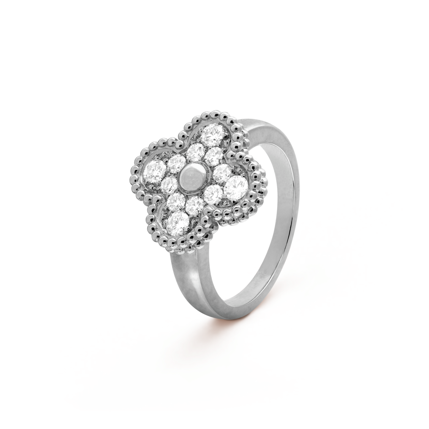 [AURORA]CLOVER DIAMOND RING