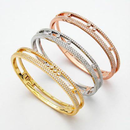 [AURORA]Move Romane pavé bangle