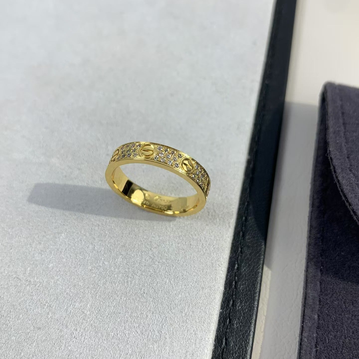 [AURORA]ラブリング 3.6mm ダイヤモンドパヴェ