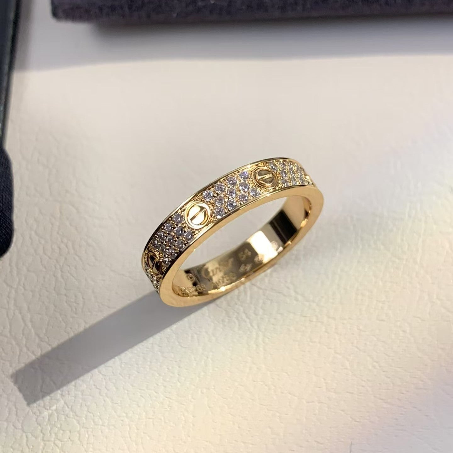 [AURORA]ラブリング 3.6mm ダイヤモンドパヴェ