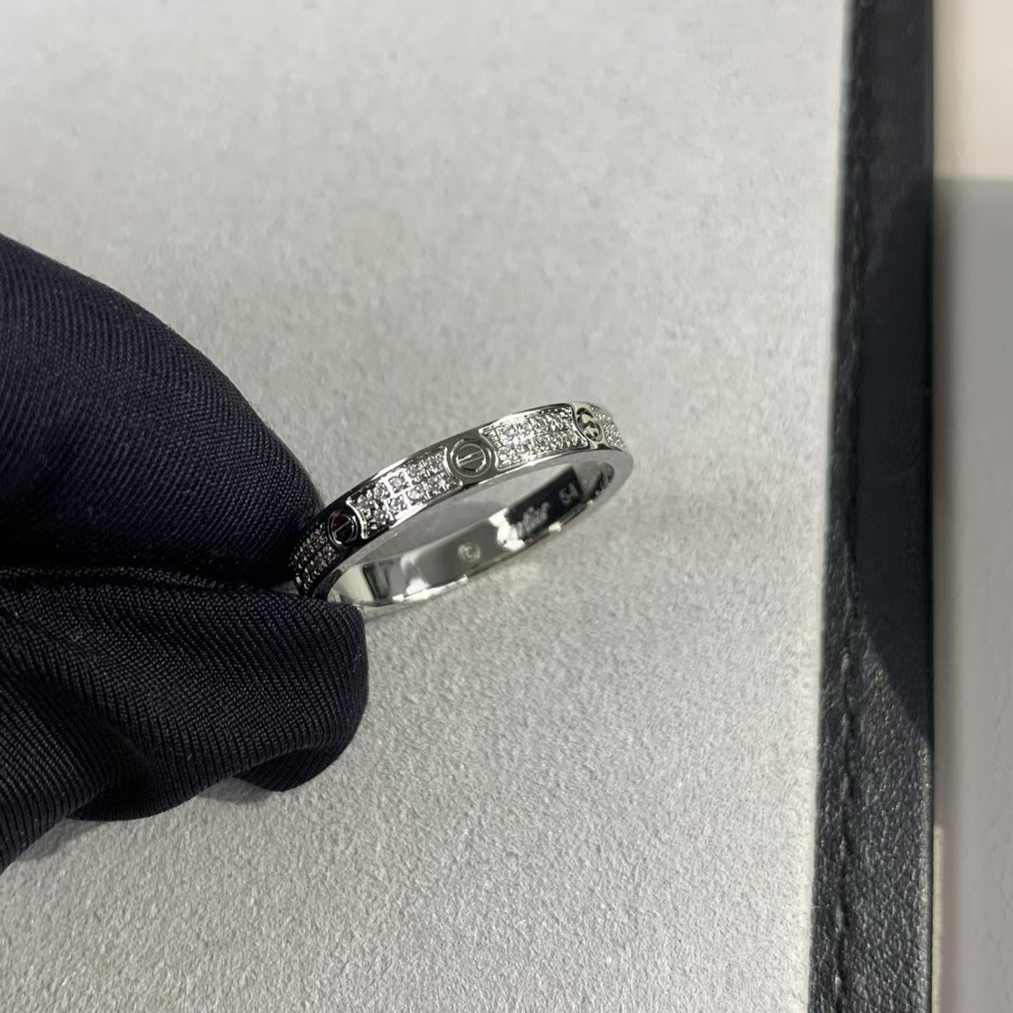 [オーロラ]ラブリング 2.65mm ダイヤモンド
