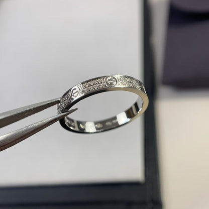 [オーロラ]ラブリング 2.65mm ダイヤモンド