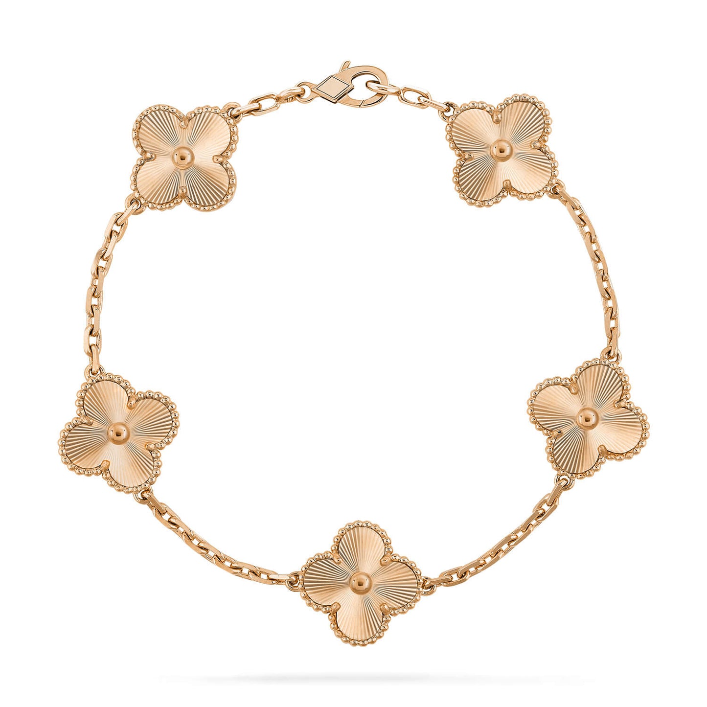 [AURORA] CLOVER 5 MOTIF LASER BRACELET COLLECTION