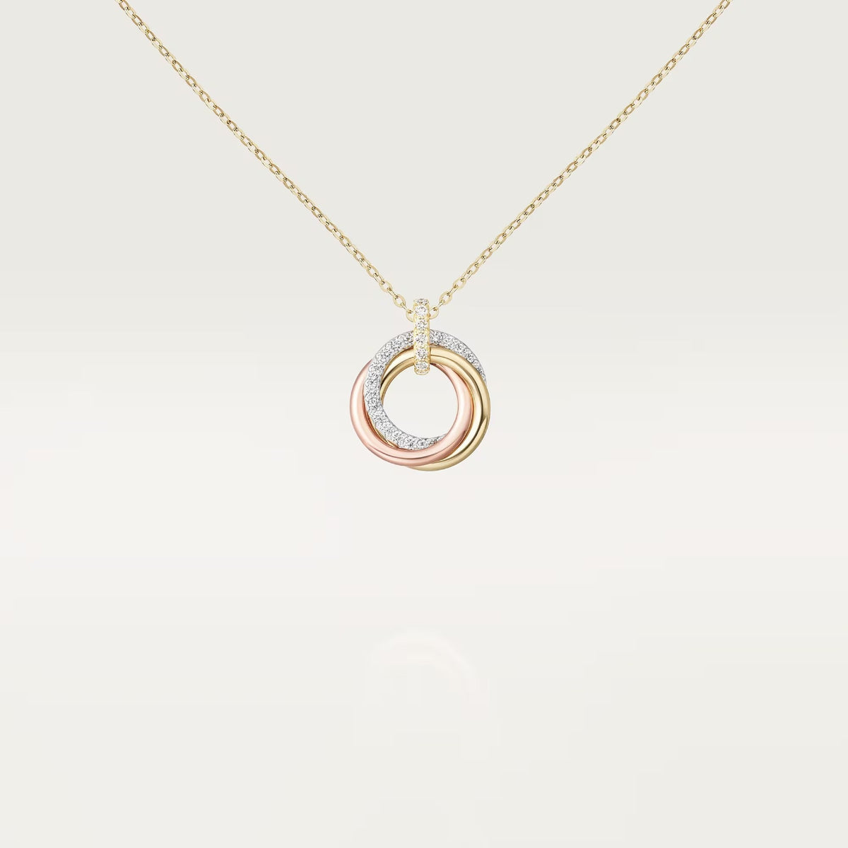 [AURORA]TRINITY SMALL NECKLACE