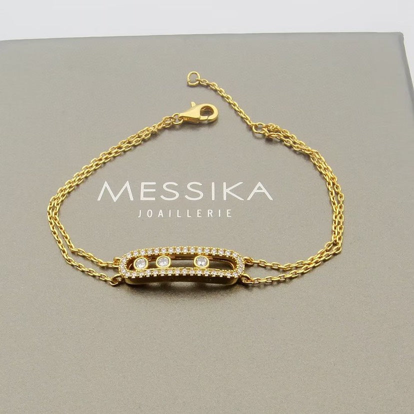 [AURORA] Move Classique pavé bracelet