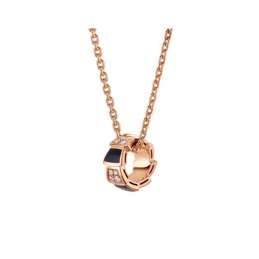 [AURORA] SERPENTI-PEDANT-DIAMANT-HALSKETTE