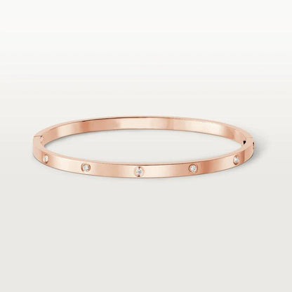 [AURORA]LOVE BRACELET 3.65MM 10 DIAMONDS