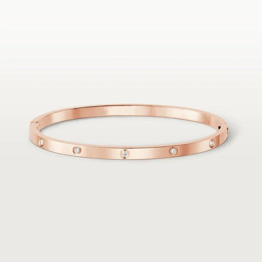[AURORA]LOVE BRACELET 3.65MM 10 DIAMONDS