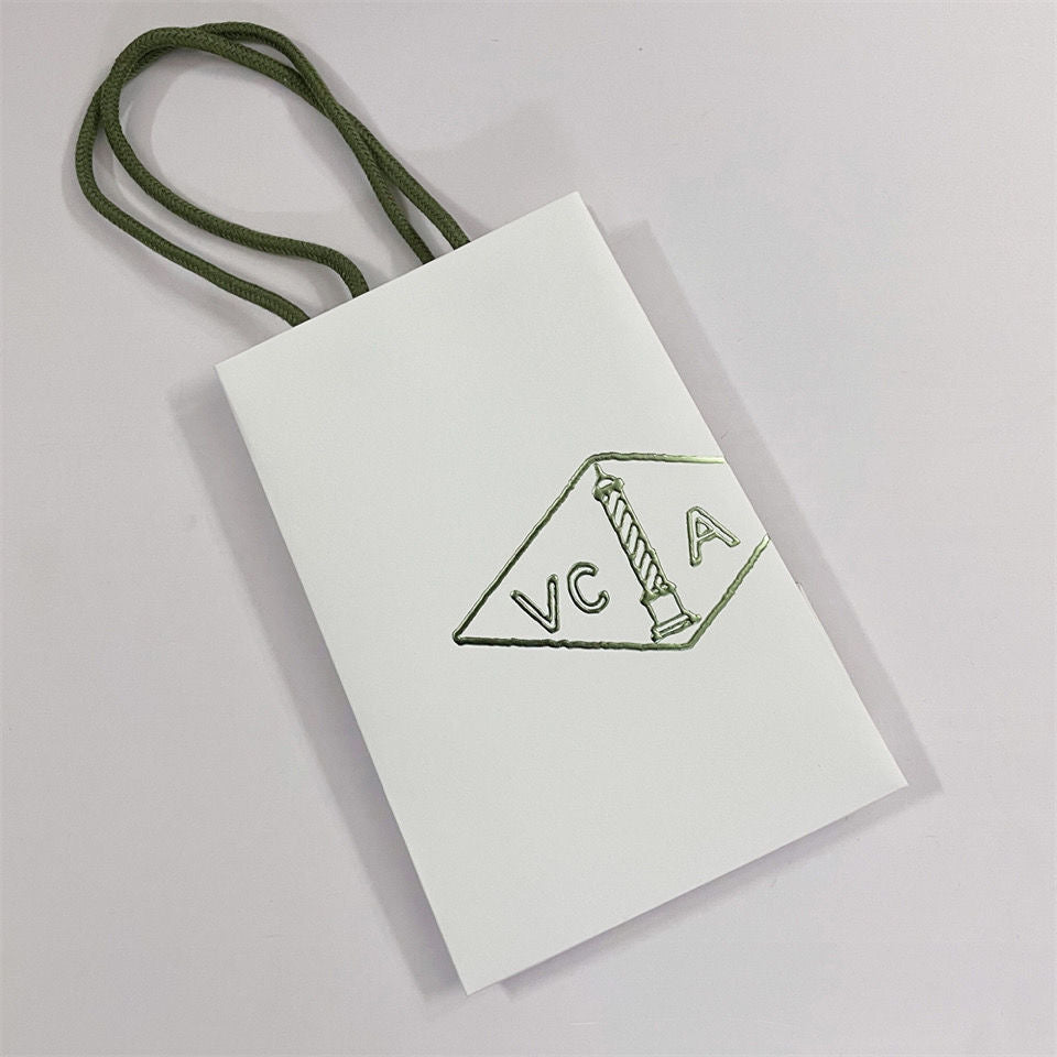[AURORA]VA CLOVER BRACELET NECKLACE RING BOX GIFT BAG