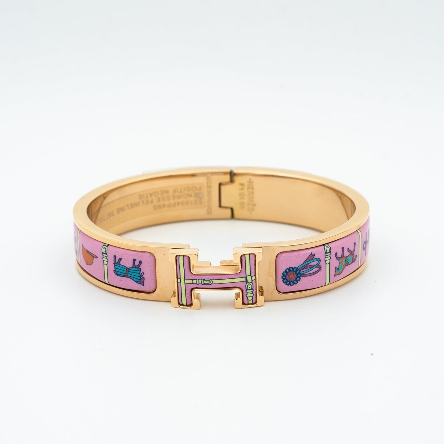 [AURORA]H ROSA GOLD ARMBAND ROSA KERAMIK