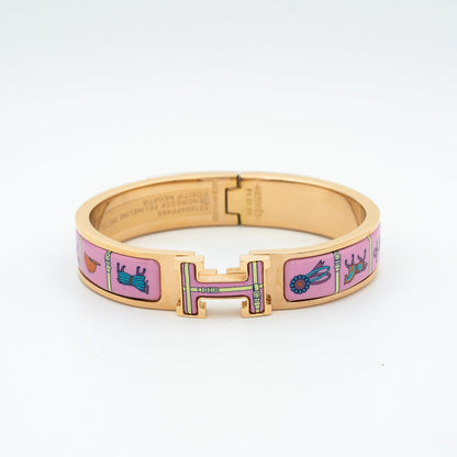 [AURORA]H ROSA GOLD ARMBAND ROSA KERAMIK