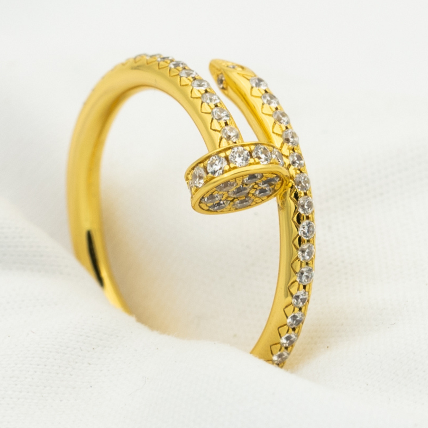 [AURORA]JUSTE RING 1,8 MM GOLDDIAMANTEN
