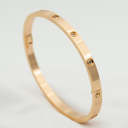 [AURORA]LOVE BRACELET 3.65MM 10 DIAMONDS