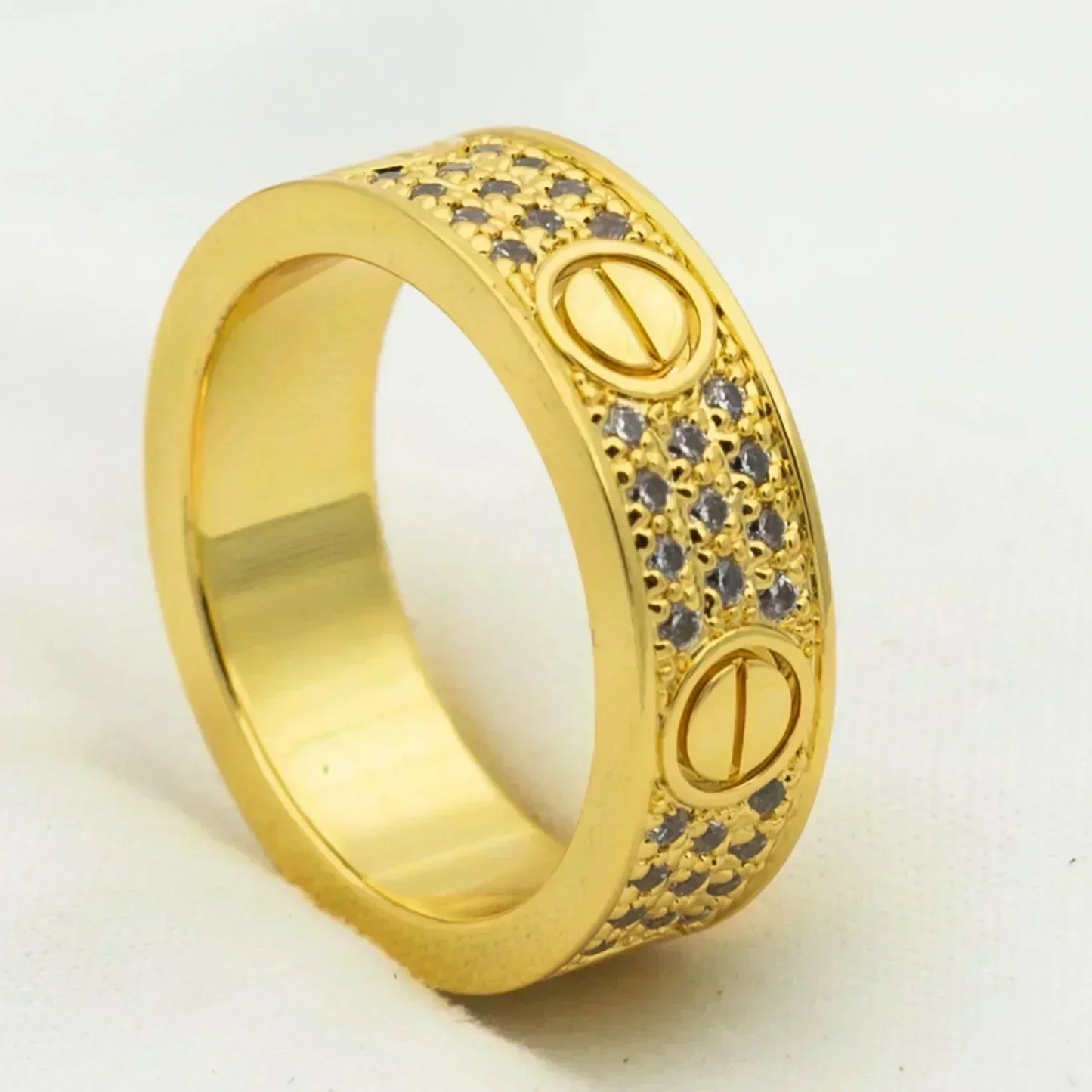 [AURORA]ラブリング 5.5mm ダイヤモンドパヴェ