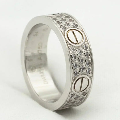 [AURORA]ラブリング 5.5mm ダイヤモンドパヴェ